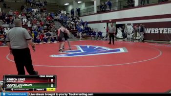 285 lbs Cons. Round 1 - Ashton Libke, Woodbury Central vs Cooper Jacobson, Akron-Westfield