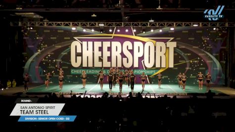 San Antonio Spirit - Team Steel [2023 L4 Senior Open Coed - D2] 2023 CHEERSPORT National All Star Cheerleading Championship