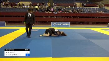 Makahea Xhelili vs Hannah Jade Griffith 2024 Pan IBJJF Jiu-Jitsu No-Gi Championship