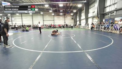 138 lbs Rr Rnd 1 - Jaeden Brandon, Team Shutt Whittaker - HSB vs Peyton Vowels, CKWA - HSB