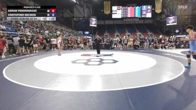 144 lbs Cons. Sub-rd Of 64 - Abram Pendergrass, AR vs Cristopher Recinos, PA