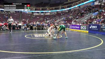 152 lbs Consi 4 - Dalton Schadel, Line Mountain vs Landen Wagner, Lewisburg