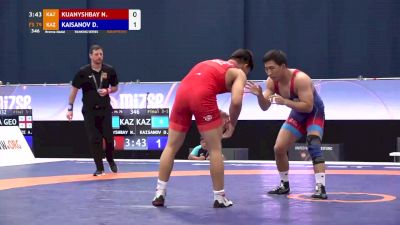 79 kg Bronze - Nurdaulet Kuanyshbay, KAZ vs Daniyar Kaisanov, KAZ