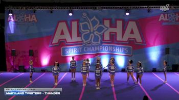 Maryland Twisters - Thunder [2025 L1 Junior - Flex] 2025 Aloha Trenton Showdown
