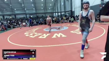 114 lbs Quarterfinal - Easton Bylin, WA vs Rorek Foss, WA