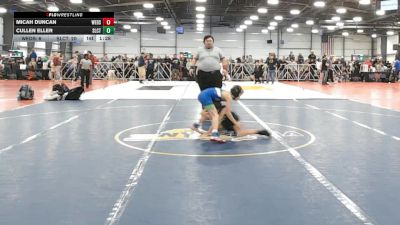 68 lbs Round 1 - 9:00am Saturday - Cullen Eller, Select vs Micah Duncan, Westshore D.S.