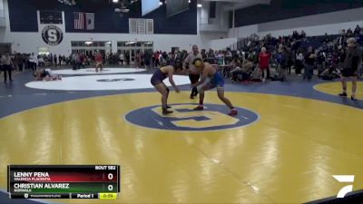 175 lbs Cons. Round 3 - Christian Alvarez, Norwalk vs Lenny Pena, Valencia Placentia