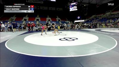 140 lbs 7th Place Match - Jacinda Espinosa, MO vs Dulcy Martinez, CA