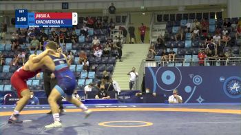 92 kg Qualif. - Adam Jaksik, Slovakia vs Khachatur Khachatryan, Armenia