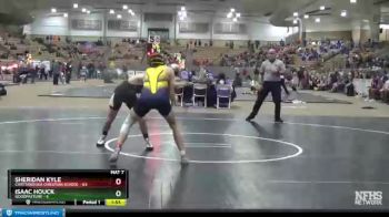 160 lbs Semis (4 Team) - Isaac Houck, Goodpasture vs Sheridan KYLE, Chattanooga Christian School