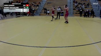 197 lbs Semifinal - Owen Sjoberg, Saint Cloud State vs Everett McClelland, Triton Community College
