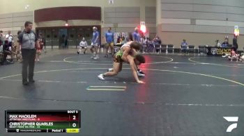 180 lbs Semis & 1st Wrestleback (8 Team) - Christopher Quarles, Beast Mode WA Pink vs Max Macklem, Attrition Wrestling