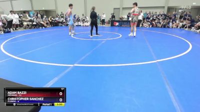 190 lbs Quarters & 1st Wb (16 Team) - Adam Bazzi, Michigan vs Christopher Sanchez, Florida