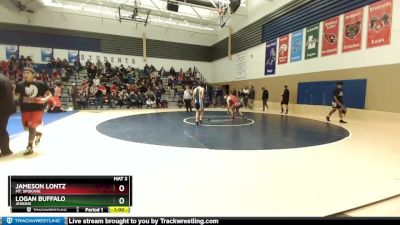 145 lbs Cons. Round 2 - Jameson Lontz, Mt. Spokane vs Logan Buffalo, Jenkins