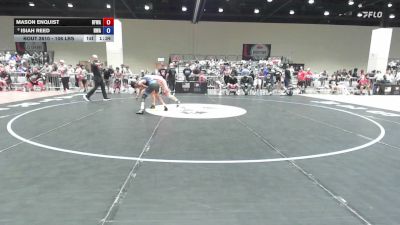 106 lbs Quarters - Mason Enquist, Black Fox Wrestling Academy vs Isiah Reed, Nebraska Wrestling Academy