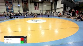 106 lbs Rr Rnd 2 - Braiden Lotier, Team Nauman Red vs Chris Kulb, East Coast Time Out