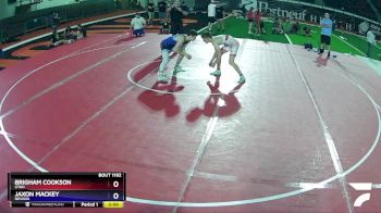 132 lbs Quarterfinal - Brigham Cookson, Utah vs Jaxon Mackey, Nevada