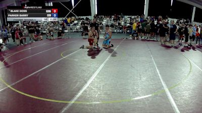 113 lbs Champ. Round 2 - Blake Doss, Red Cobra Wrestling Academy vs Parker Barry, Cory Clark Wrestling