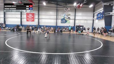 75 lbs Jackson Stott, Georgia vs Ronin Webber, Ohio Grey