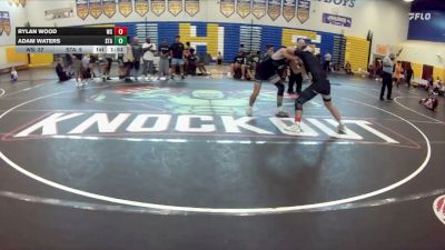 150 lbs Round 7 (8 Team) - Adam Waters, Stampeders vs Rylan Wood, Westside Wrestling