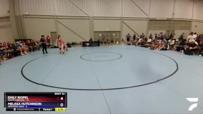 200 lbs 2nd Wrestleback (16 Team) - Emily Riopel, South Carolina vs Melissa Hutchinson, Arkansas Gold