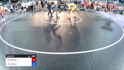 175 lbs Rnd Of 16 - Brayden Koester, IA vs Michael White, IN