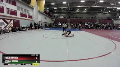 150 lbs Cons. Round 3 - Jason Ferren, Hamilton High School vs Ari Hammond, Pinnacle