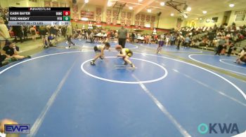 73 lbs 3rd Place - Cash Bayer, Broken Arrow Wrestling Club vs Tito Knight, Pitbull Wrestling Academy