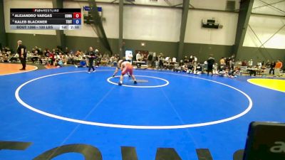 126 lbs Semis - Alejandro Vargas, COWA vs Kaleb Blackner, Team Utah