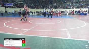 Consi Of 32 #1 - Waylon Whitaker, Yukon vs Patrick McHenry, Broken Arrow Junior High