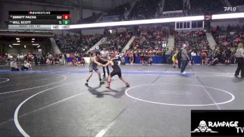 95 lbs Cons. Round 1 - Will Scott, Team Lightning vs Emmitt Pacha, Marysville
