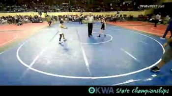 70 lbs Quarterfinal - Ayden Owens, Vinita Kids Wrestling vs Boston King, Salina Wrestling Club