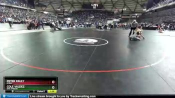 3 lbs Champ. Round 2 - Cole Valdez, Oak Harbor vs Peter Pauly, O`Dea