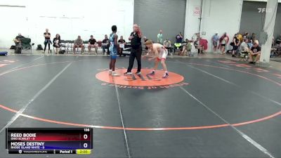 136 lbs Round 1 (16 Team) - Reed Bodie, Ohio Scarlet vs Moses Destiny, Rhode Island White