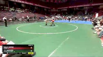 195 lbs D2/d3 - Semi-finals (sat 10:00am.) - Kale Hopke, Amery vs Ty Wagner, Prairie Du Chien