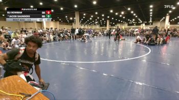 113 lbs Quarterfinal - Eli Bowman, Guerilla Wrestling Academy vs Jacob Saunders, Roundtree Wrestling Academy