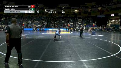 125 lbs Round Of 32 - Bryson Valdez, Northern Colorado vs Gylon Sims, The Citadel