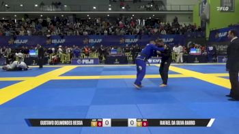 Rafael Da Silva Barro vs Gustavo Delmondes Bessa 2025 European Jiu-Jitsu IBJJF Championship