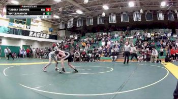 120 lbs Quarterfinal - Rayce Watson, Jonathan Alder vs Taegan Gilmore, Medina