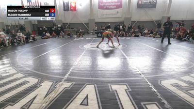 132 lbs Mason Pecoff, California Silver vs Jagger Martinez, Louisiana
