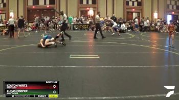 90 lbs Round 3 - Colton Wirtz, Iron Faith vs Lucas Cooper, Unattached