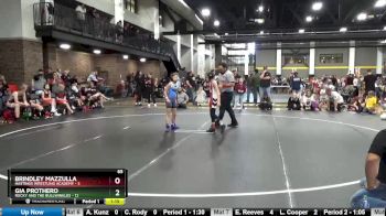 65 lbs Finals (2 Team) - Brindley Mazzulla, Hastings Wrestling Academy vs Gia Prothero, Rocky And The Bullwinkles