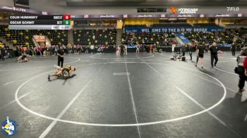 144 lbs Cons. Round 2 - Oscar Schmit, Bettendorf vs Colin Huminsky, Huntley