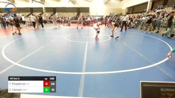 85 lbs Rr Rnd 3 - Thomas Fitzpatrick, New England Gold vs Connor Cannon, Warrior WC