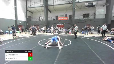 175 lbs Consolation - Quinn Phillips, Omak Wrecking Crew Wrestling vs Alex Buiukli, Independent