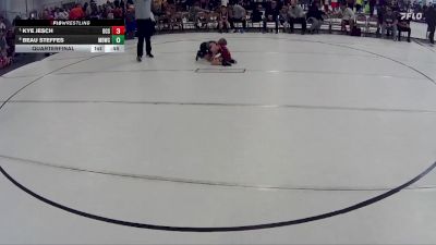 18 lbs Quarterfinal - Kye Jesch, Dundy County Stratton vs Beau Steffes, Midwest Destroyers Wrestling Club