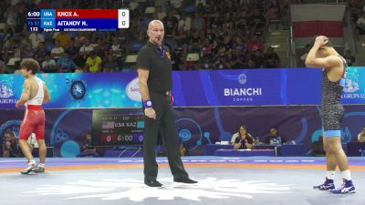 57 kg 1/8 Final - Anthony Knox, United States vs Nurdanat Aitanov, Kazakhstan