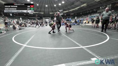 92 lbs Rr Rnd 2 - Collin Yocham, Coweta Tiger Wrestling vs John Johnson, Standfast