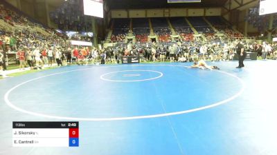 113 lbs Rnd Of 128 - Joseph Sikorsky, Illinois vs Ethan Cantrell, Ohio