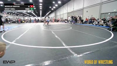 76 lbs Rr Rnd 2 - Nicholas Griffith, Full Circle 12U vs Brody Duell, Wyoming Underground